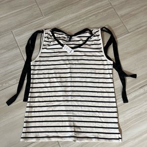 White House Black Market Striped Shirt
